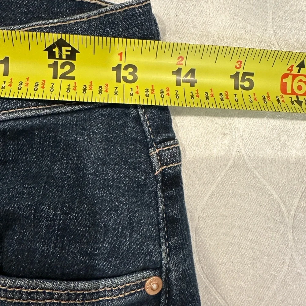 MOTHER "The Cha Cha Fray" Girl Crush High-Rise Flare Jeans | Size 27 - Picture 5 of 14